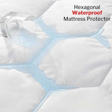 HH 30cm Deep Waterproof Mattress Protector | Quilted, Breathable & Noise-Free | White | UK Sizes (Copy) (Copy) - 4A's Global