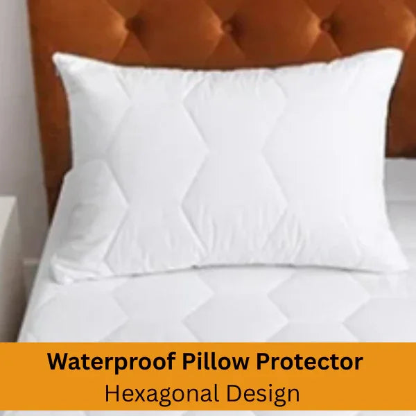 30cm Deep Waterproof Mattress Protector | Quilted, Breathable & Noise-Free | White | UK Sizes - 4A's Global