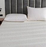 3D Air Layer Bamboo Fabric Mattress Topper Pad – Cooling, Breathable & Hypoallergenic Comfort | Multiple Sizes - 4A's Global