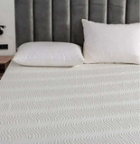 3D Air Layer Bamboo Fabric Mattress Topper Pad – Cooling, Breathable & Hypoallergenic Comfort | Multiple Sizes - 4A's Global