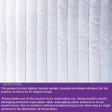 Hypoallergenic Microfiber Mattress Topper – 4cm / 1.57inch Deep | Luxury Comfort & Support | Breathable & Allergy-Safe - 4A's Global