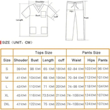 2Pcs Medical Scrub Suit – Men & Women Hospital Workwear - 4A's Global