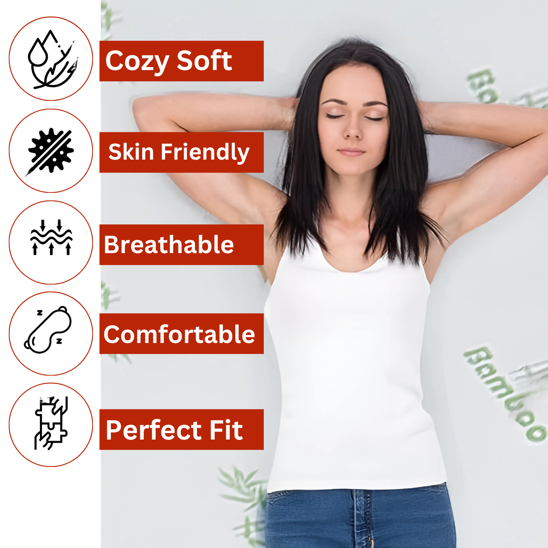 Heaven High 40D Bamboo Mattress Topper Memory Foam 2.5cm – Gel Infused | Cooling | Bamboo Cover | Anti-Slip | Pressure Relief - 4A's Global