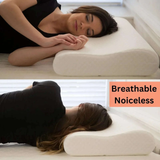 Contour Memory Foam Pillows Bamboo Cool Max Cover - Multi Height Bamboo Cool Max Pillow | Ergonomic Memory Foam Cooling Pillow - 4A's Global