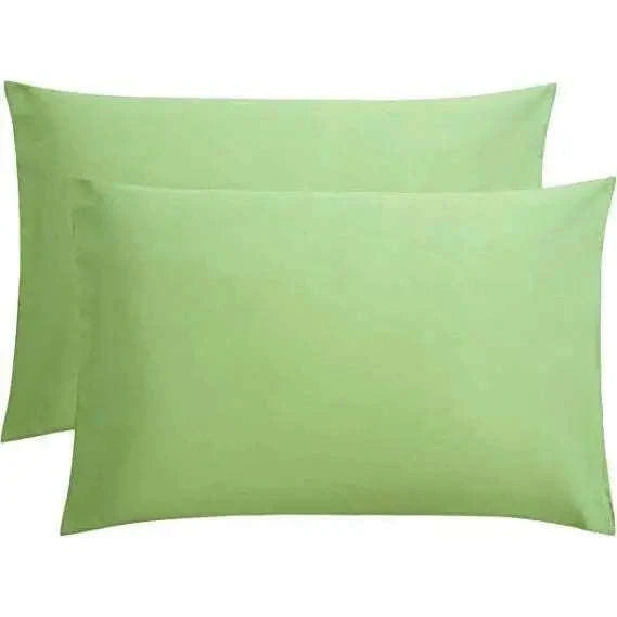 2x Luxury Percale Polycotton Pillowcase Pair – Soft, Durable & Easy-Care Bedding 4A's Global