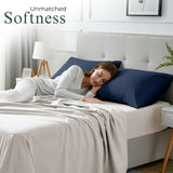 2x Luxury Percale Polycotton Pillowcase Pair – Soft, Durable & Hotel-Quality Bedding for UK Beds - 4A's Global