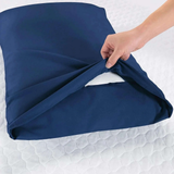 2x Luxury Percale Polycotton Pillowcases – Soft & Durable - 4A's Global