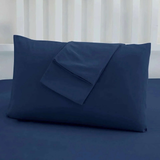 2x Luxury Percale Polycotton Pillowcases – Soft & Durable - 4A's Global