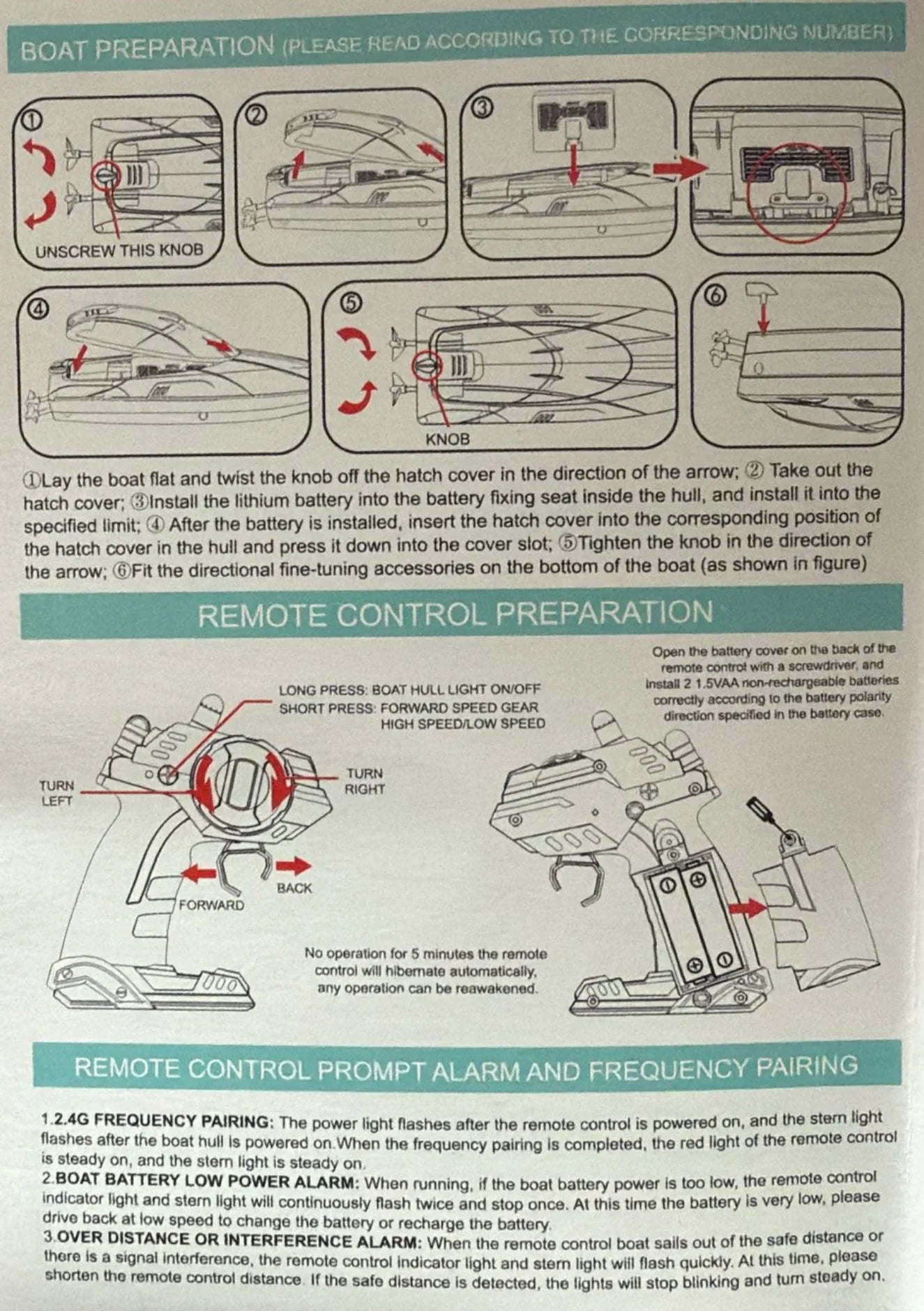 High-Speed RC Racing Boat – Remote Control Boat 2.4GHz – Dual Motor High-Speed Racing RC Boat with Modular Battery & Waterproof Design - 4A's Global