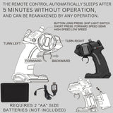 High-Speed RC Racing Boat – Remote Control Boat 2.4GHz – Dual Motor High-Speed Racing RC Boat with Modular Battery & Waterproof Design - 4A's Global