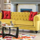 Luxury Panache Havana Square Filled Cushion with Diamante Button 17 inch (RED) Viral Teddy Hugs Diamante Cushion – Plush Comfort with a Glam Finish - 43 cm x 43 cm / 17 inch x 17 inch - 4A's Global