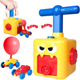 Balloon Powered Cars Toy for Kids, Balloon Launcher Air Powered Race Car - Attach balloon Inflate Press release Go - 4A's Global