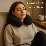 Cooling Memory Foam Travel Pillow – Lightweight & Portable - 4A's Global