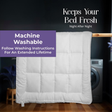 Luxury Mattress Topper – Extra Thick 11cm Deep Fill | Hypoallergenic Microfibre | Hotel-Style Comfort UK - 4A's Global