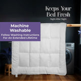 Luxury Mattress Topper – Extra Thick 11cm Deep Fill | Hypoallergenic Microfibre | Hotel-Style Comfort UK - 4A's Global