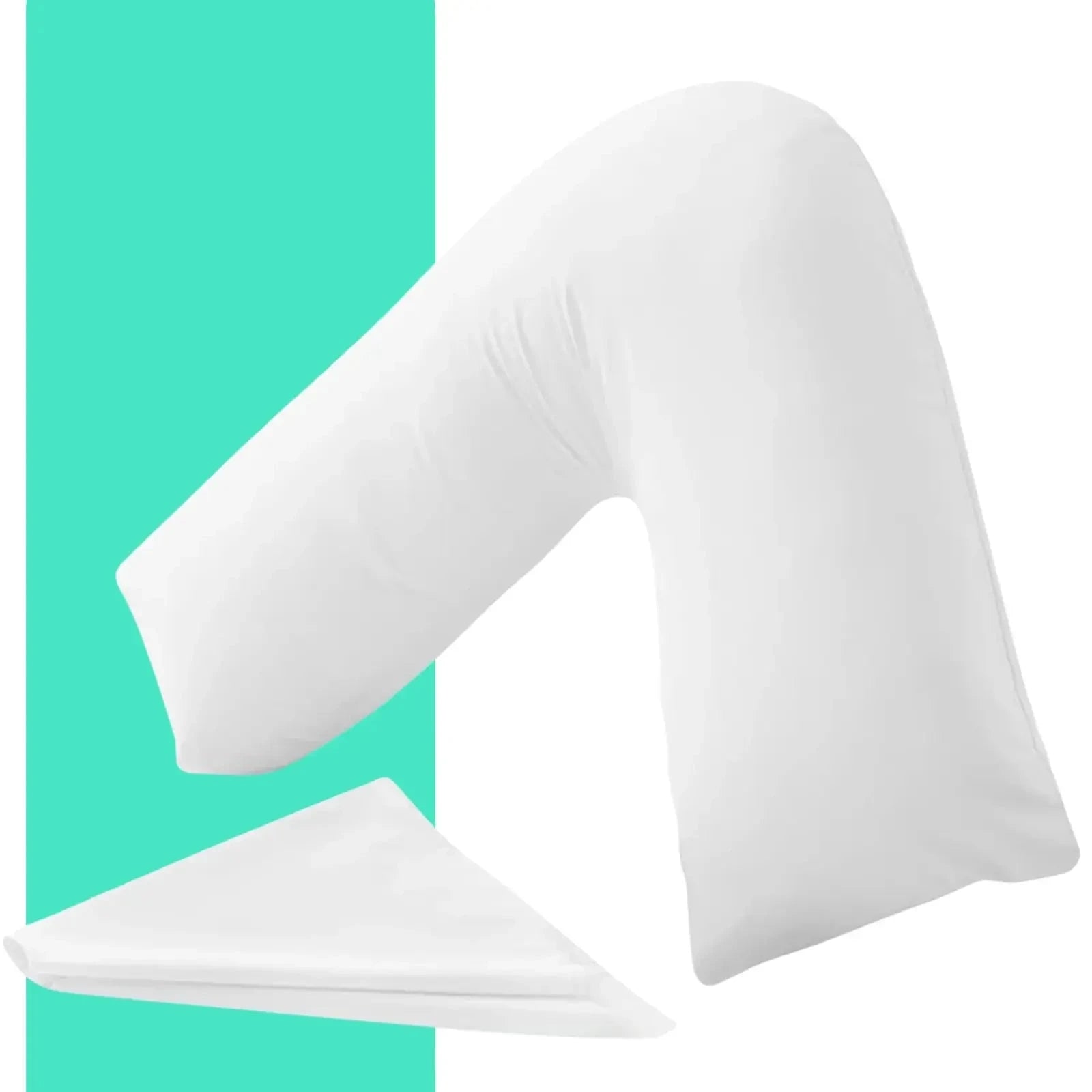 V-Shaped Pillowcase – Soft, Durable & Machine Washable | Fits Most Standard V Pillows 4A's Global
