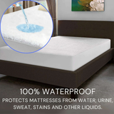 CL Waterproof Terry Winter Bed Sheet – Soft, Breathable & Allergy-Proof Bedding Protection - 4A's Global