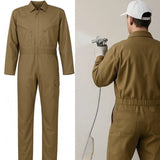 4AS Hazmat Suit Disposable Coverall | Heavy Duty Full Body Painters Suit with Multiple Specifications for Men & Women Breathable & Water-Resistant - 4A's Global