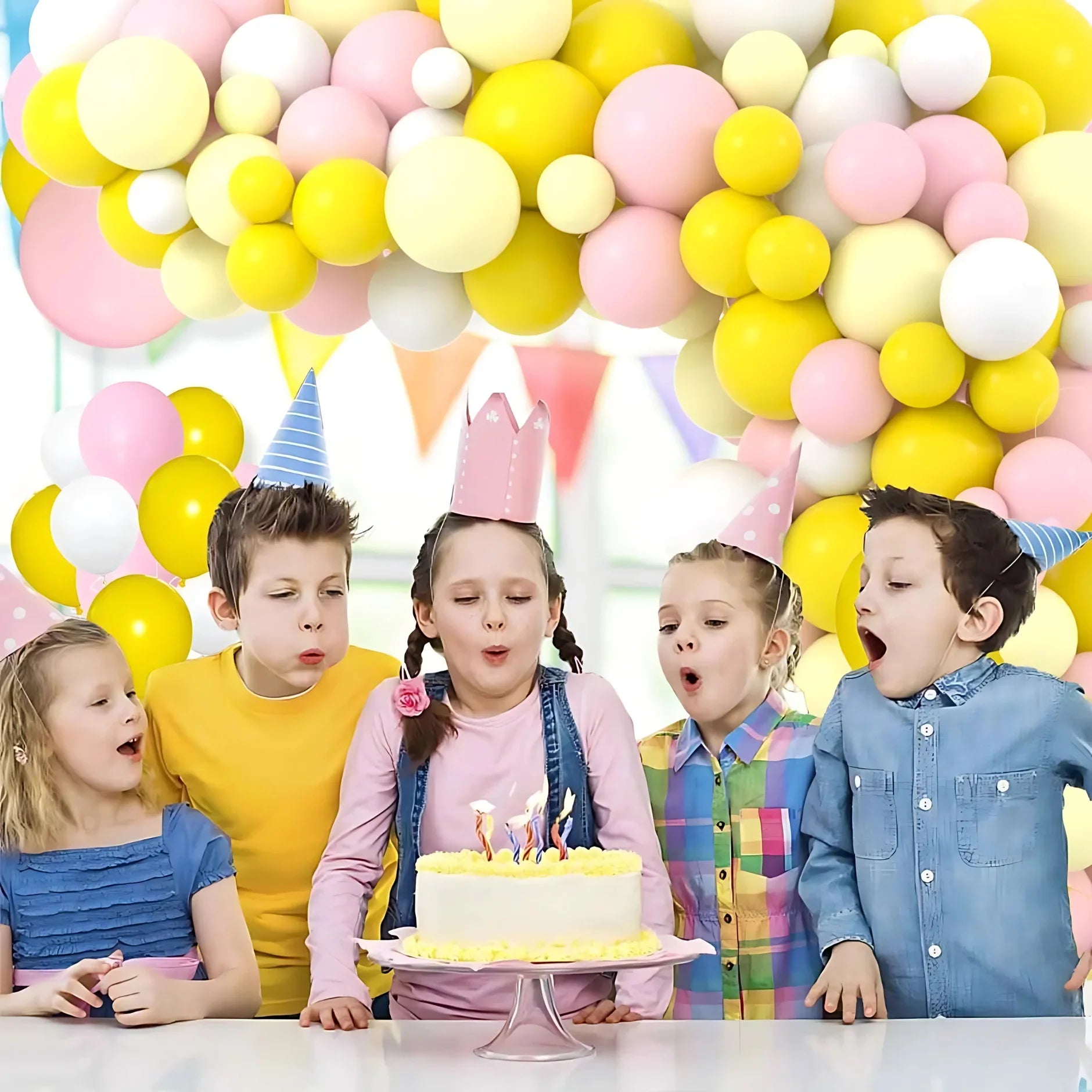 Balloon Garland Kit – Perfect for Birthday, Wedding, Baby Shower & Party Decorations - 4A's Global