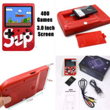 Meesa 400 in 1 Retro Handheld Game Console – Rechargeable 8-Bit Mini Gaming Box - 4A's Global