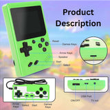 800 in 1 Retro Handheld Game Console – Rechargeable 8-Bit Classic Gaming Toy - 4A's Global
