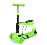 Scooter Foldable Adjustable Height Easy Turning 3 Wheel Scooter Kids Boys Girls - 4A's Global