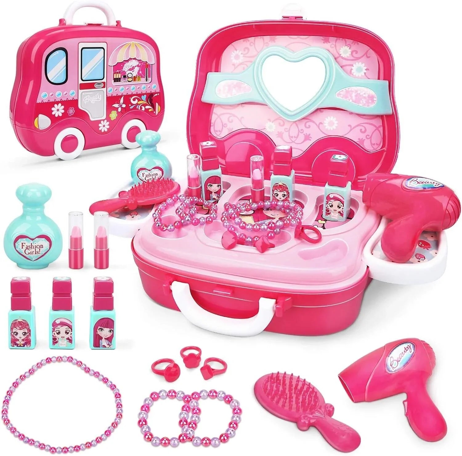 Dreamon Toy Till for Girls Boys 3-7Cash Register for Kids with Scanner and Music - 4A's Global