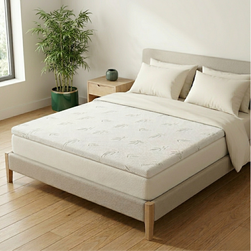 Cooling Bamboo Mattress Toppers | Orthopaedic Memory Foam