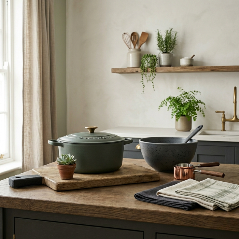 Premium Kitchenware & Luxury Non-Slip Kitchen Runners