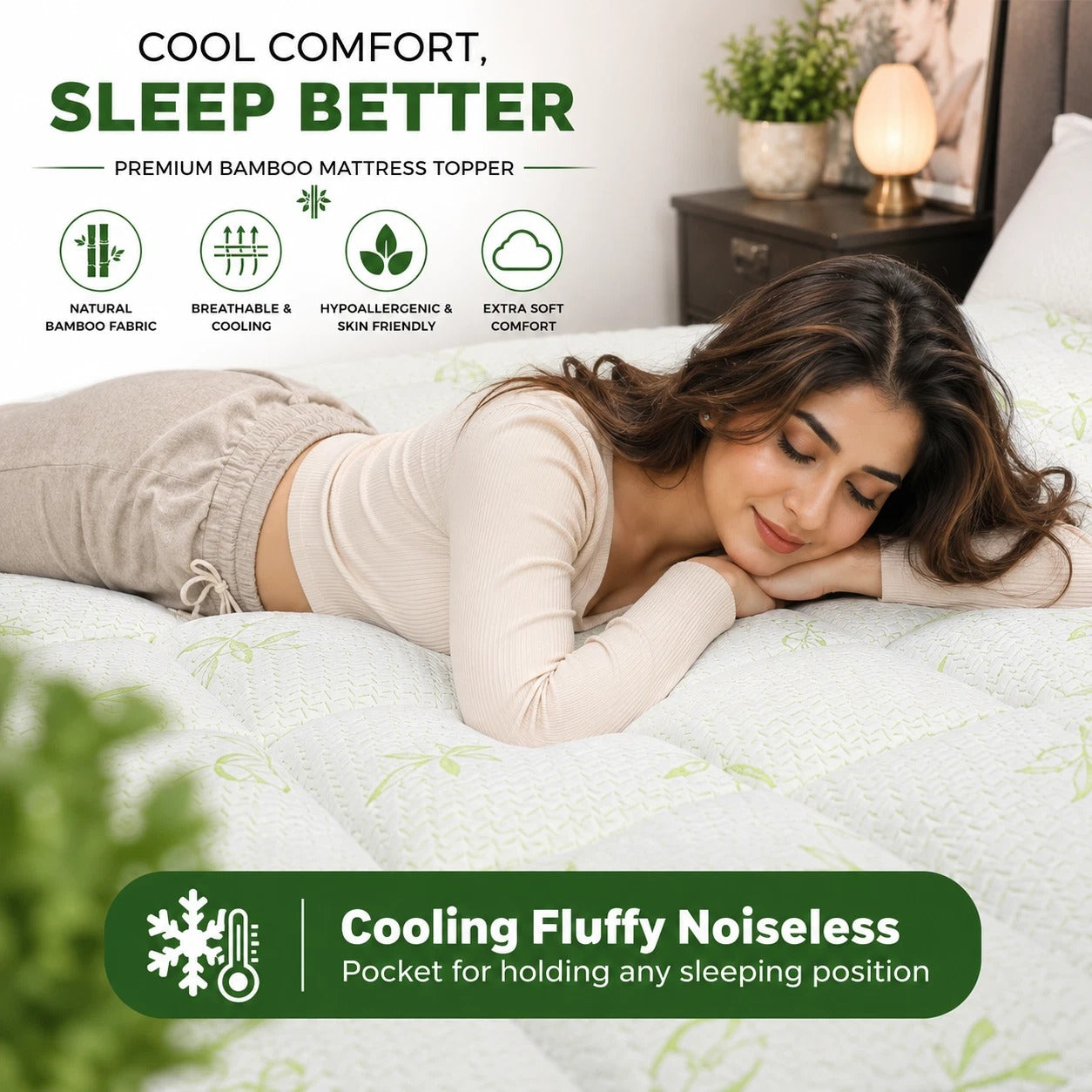 10cm Extra Thick Mattress Topper | 1100GSM Deep-Fill Luxury | All UK Sizes | 4AS