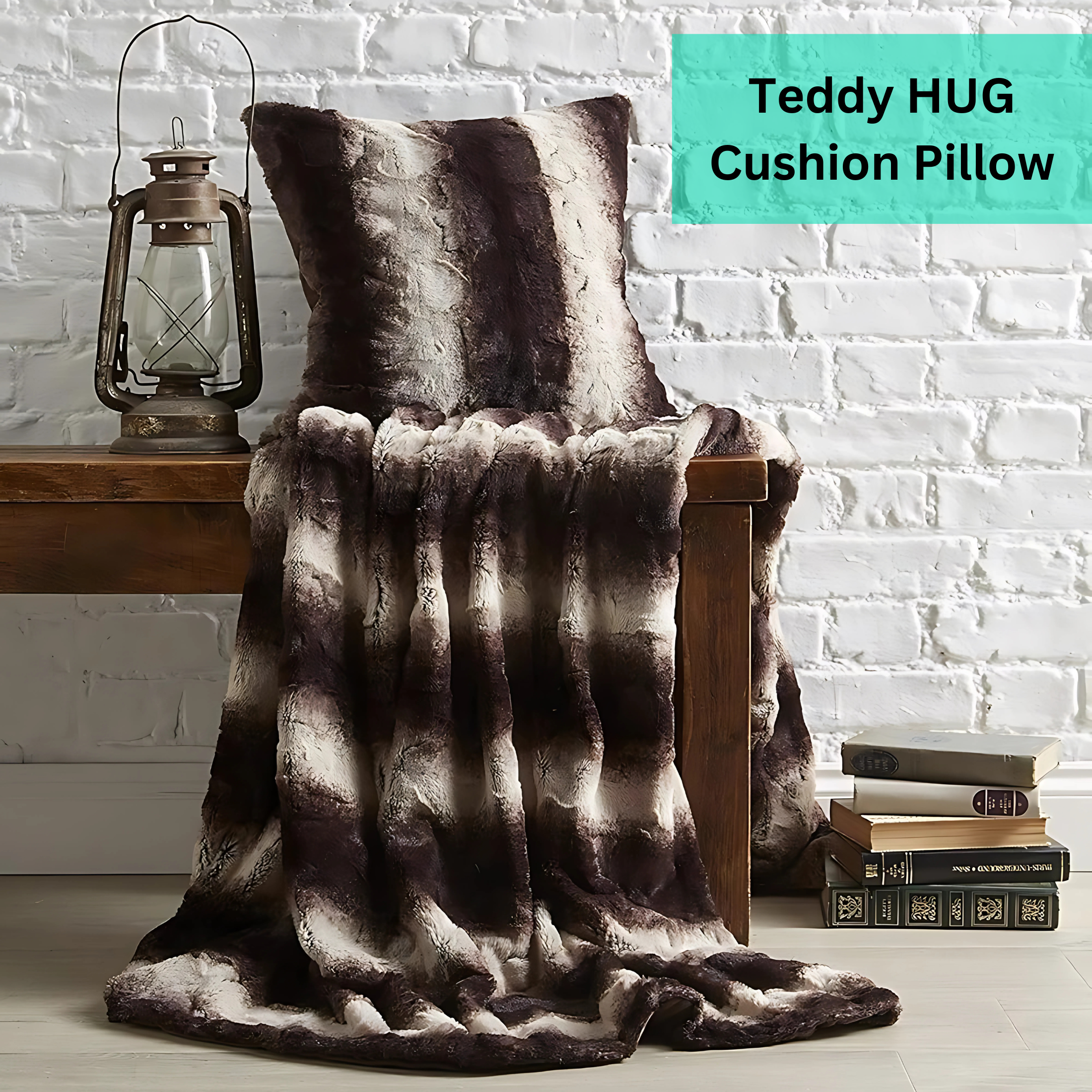 Luxury Faux Fur Rabbit Throw Blanket – Super Soft &amp; Ethical Comfort | Multiple Sizes &amp; Colours - 4A's Global