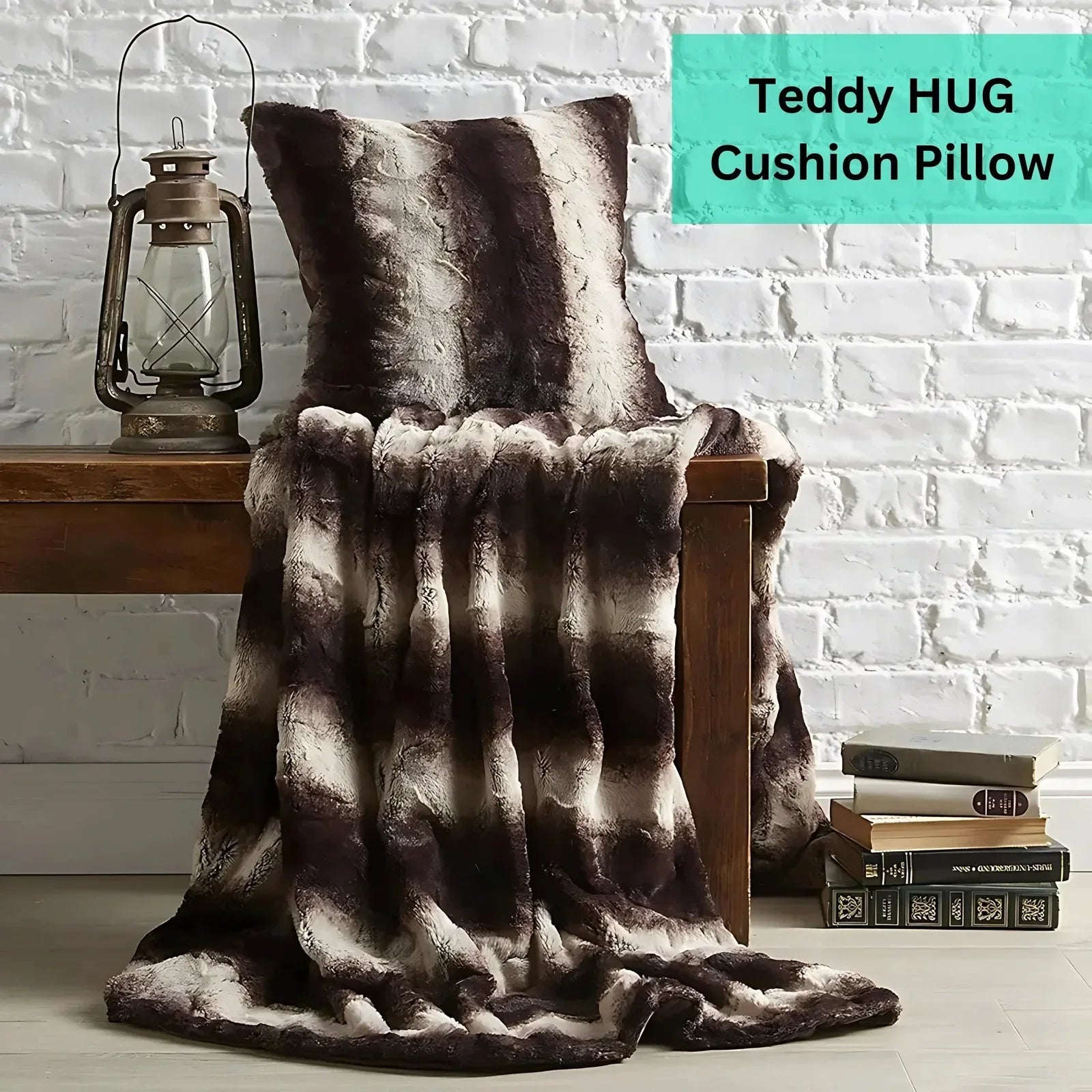 Luxury Faux Fur Rabbit Throw Blanket – Super Soft &amp; Ethical Comfort | Multiple Sizes &amp; Colours - 4A's Global