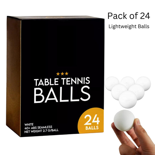 3-Star Ping Pong Balls – 40mm Premium ABS Table Tennis Balls for Professional &amp; Recreational Play