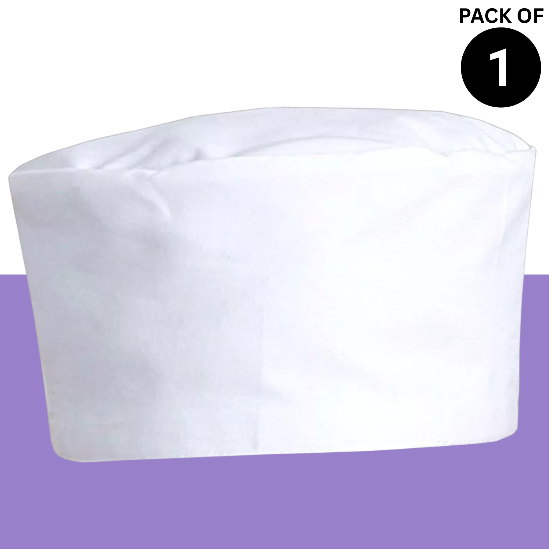 Chef Skull Cap – Breathable, Adjustable &amp; Professional Kitchen Headwear | White - 4A's Global