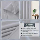 Thermal Blackout Eyelet Curtains – Ready Made Insulated Privacy & Noise Reducing Drapes - 4A's Global