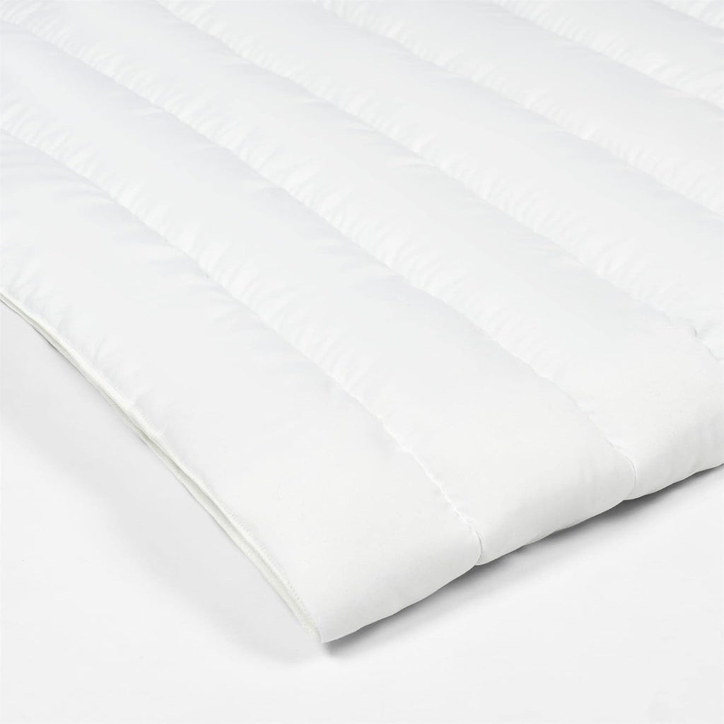 Luxury Mattress Topper – 4cm Deep-Filled Microfibre Comfort Layer | Hypoallergenic &amp; Breathable | Elasticated Straps