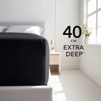High Living Extra Deep 40cm Fitted Sheet | Premium Luxury Bedding