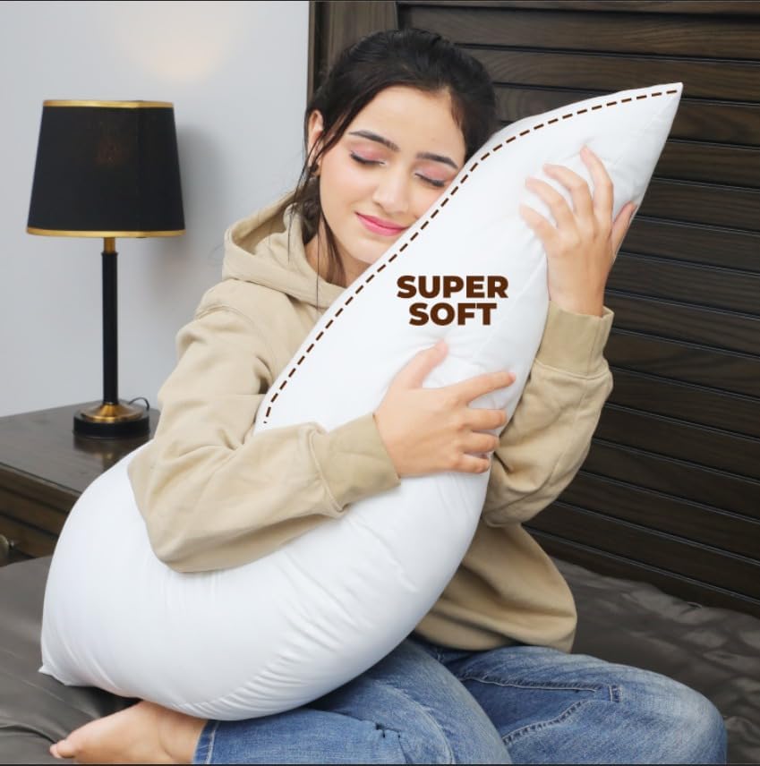 V Shaped Pillow Ergonomic Neck Back Support for Reading Sleeping Maternity - High Living - 4A's Global