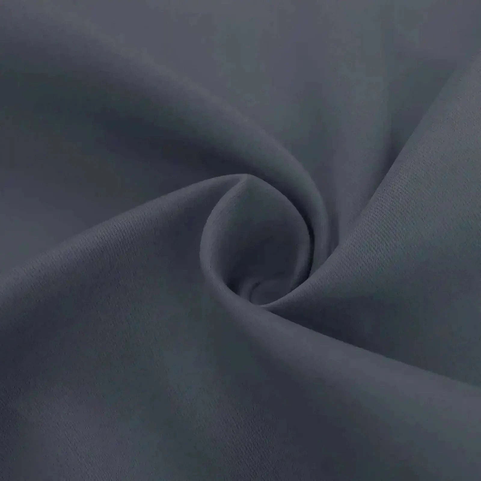 Charcoal Thermal Blackout Eyelet Curtains – Ready Made Insulated Privacy &amp; Noise Reducing Drapes - 4A's Global