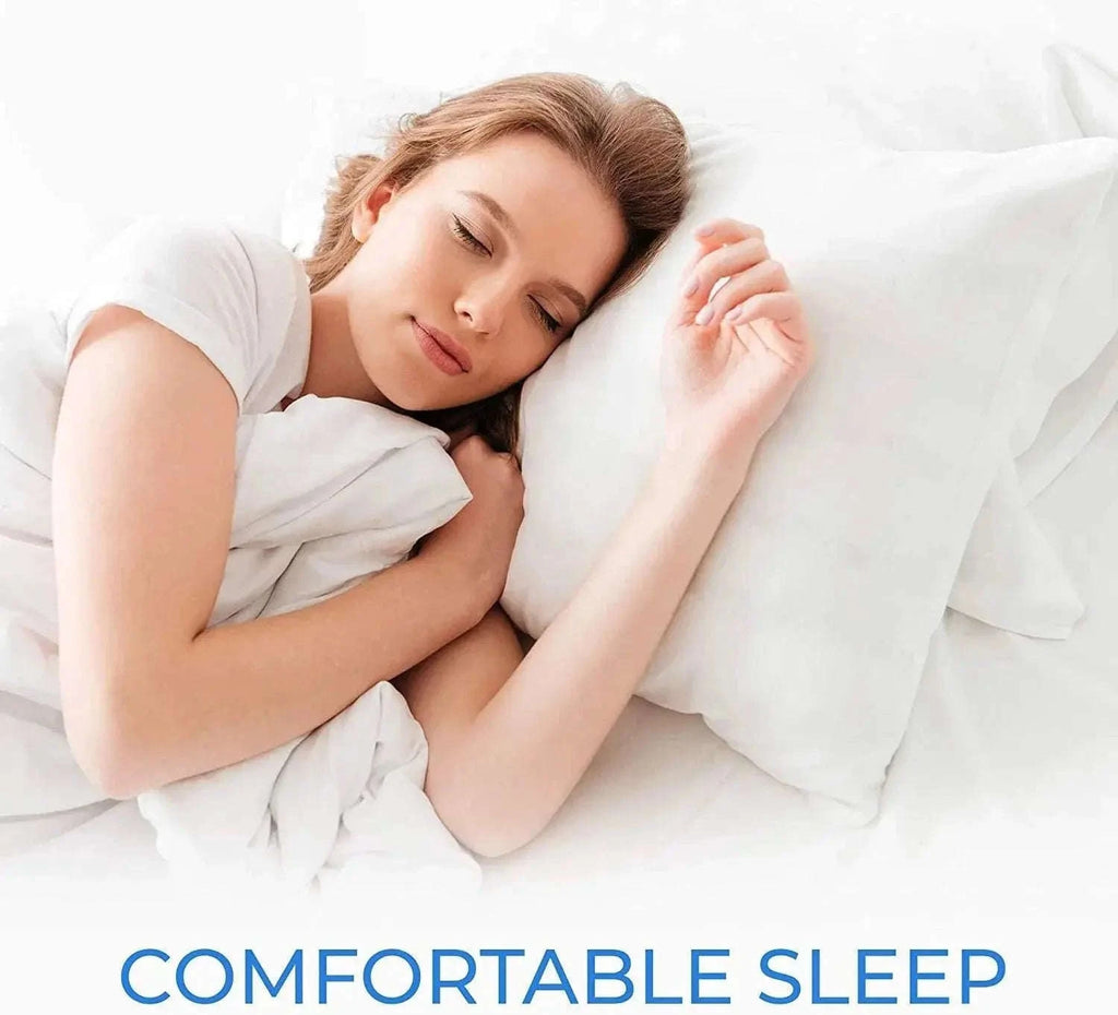 Zippered Waterproof Pillow Protector Case – Bed Bug &amp; Dust Mite Proof 4A's Global