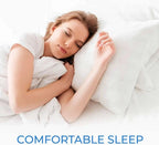 Zippered Waterproof Pillow Protector Case – Bed Bug &amp; Dust Mite Proof 4A's Global