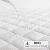 Waterproof Bamboo Mattress Protector – Hypoallergenic, Breathable, Fitted Sheet Design, Noise-Free Protection - 4A's Global