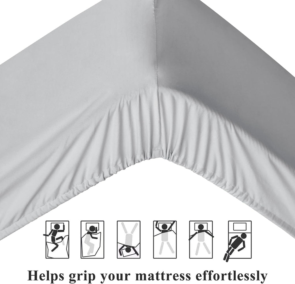 High Living Extra Deep 40cm Fitted Sheet | Premium Luxury Bedding