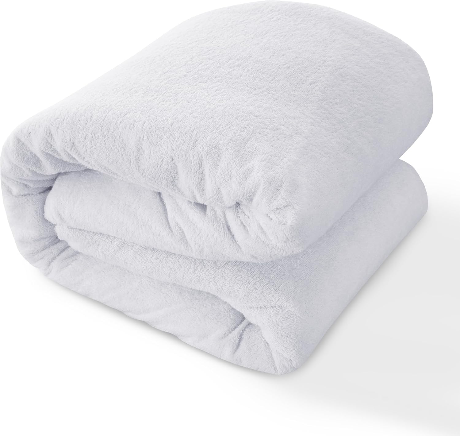 Waterproof Terry Bed Sheet Protector Extra Deep 30cm, All UK Sizes Including Cot - High Living