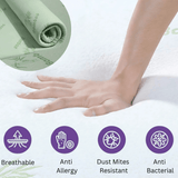 Heaven High 40D Bamboo Mattress Topper 6cm Gel Memory Foam, Anti Slip Memory Foam , 300gsm
