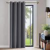 Thermal Blackout Eyelet Curtains 99% Light Block, 10 Sizes 6 Colours - Royal Home Furnishing