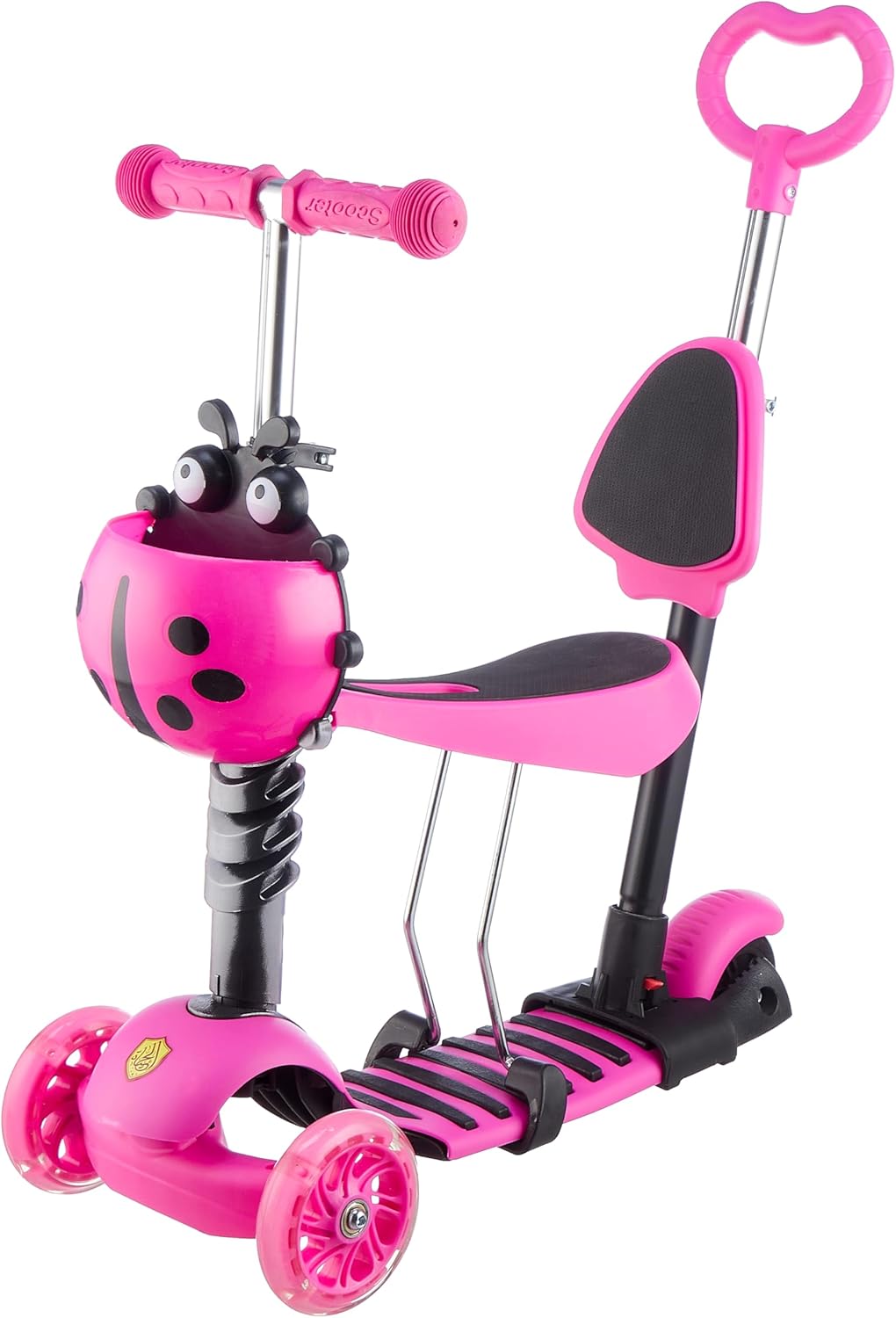 5-in-1 Kids Scooter – Adjustable, Flexible &amp; Fun | Ages 1-5 Years - 4A's Global