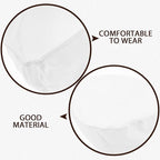 Chef Skull Cap Breathable Polycotton Kitchen Headwear White Pack of 1 2 3 or 4 - High Living - 4A's Global