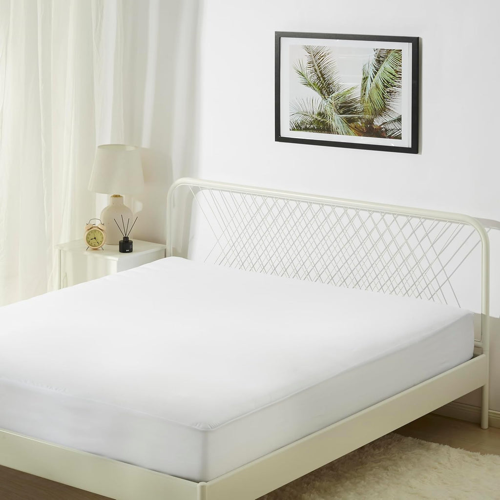 Fully Zippered Waterproof Mattress Encasement – Bed Bug & Allergy Protection