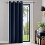 Thermal Blackout Eyelet Curtains 99% Light Block, 10 Sizes 6 Colours - Royal Home Furnishing